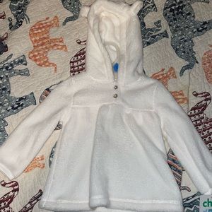 Faux fur pullover 18mo